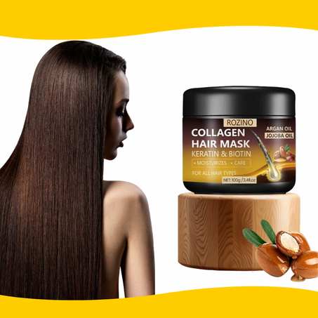 قناع الشعر ROZINO بزيت الارغان المغربي