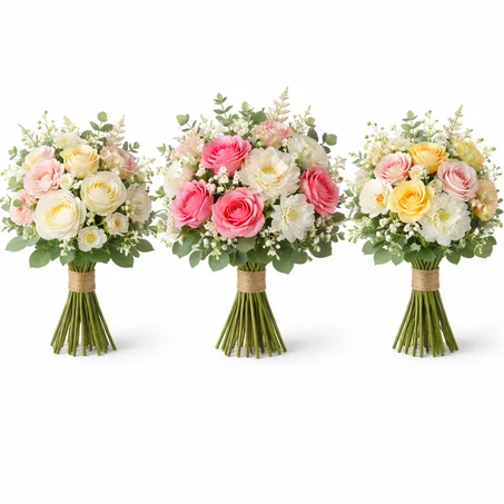 Bouquet de fleurs artificielles