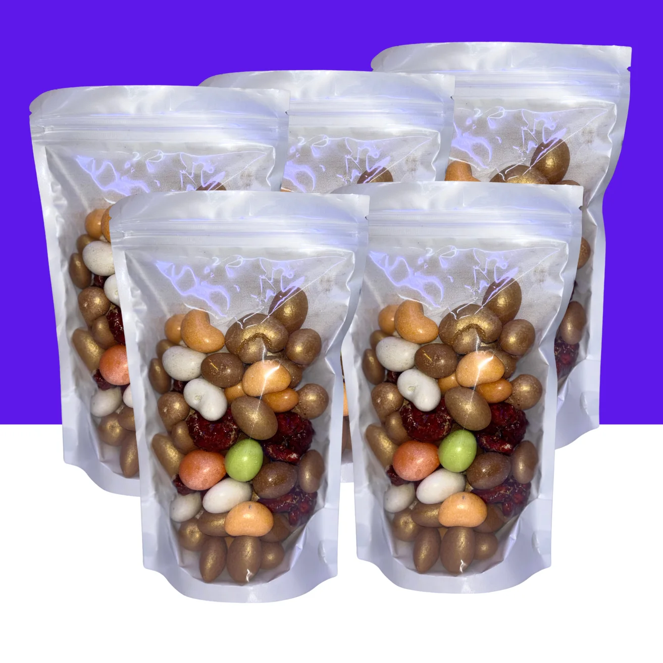 مكسرات متعددة النكهات