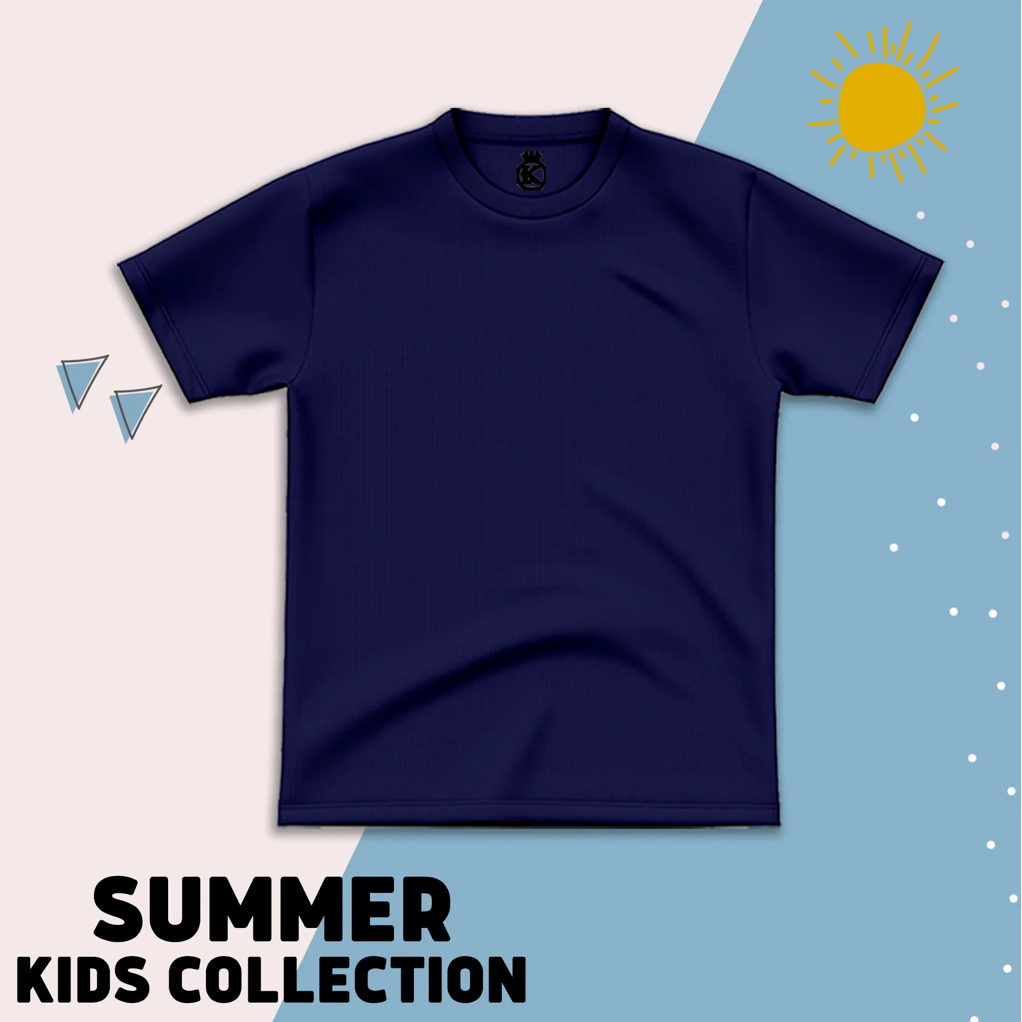 تيشيرت بيزك كحلي