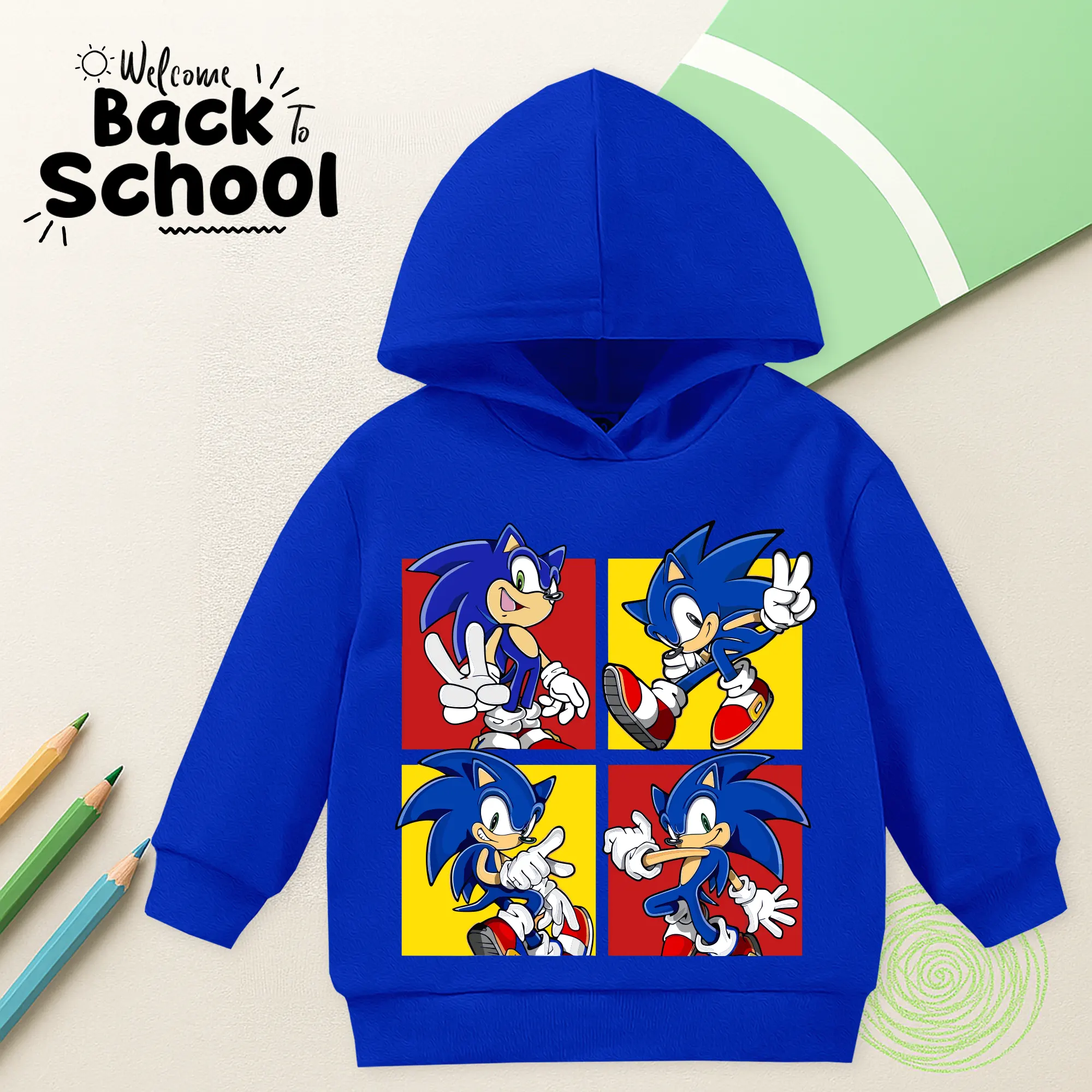 هودي مطبوع زهري