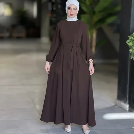 فستان كريب صيفي