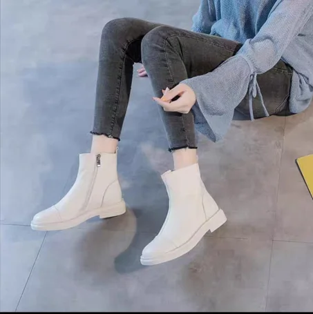 جديد موضة عادية مريحة حذاء من الجلد