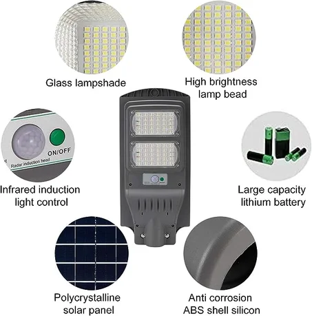 Lampadaire  solaire à LED 90 Watts
