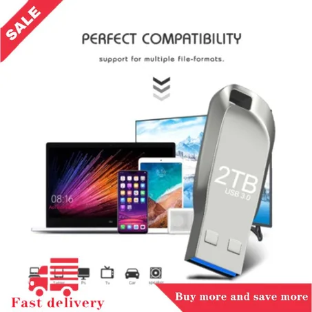 USB 3.0 Metal Flash Drive 2TB