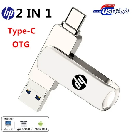 OTG metal pendrive 2TB HP