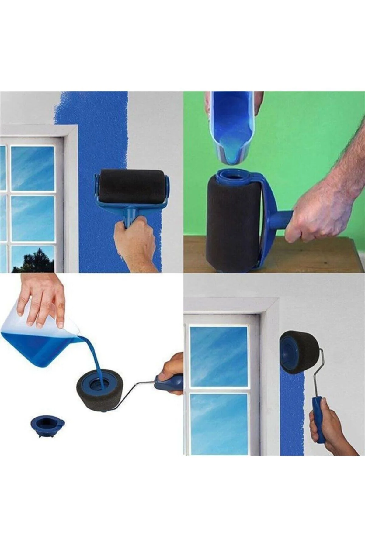 استخدام الرولو على الحائط