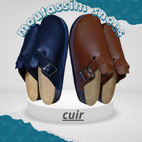 sabot cuir