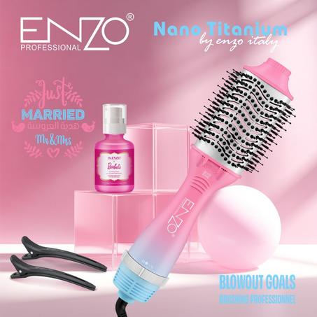 مجفف ومصفف الشعر ENZO Limited Edition – Barbie Edition