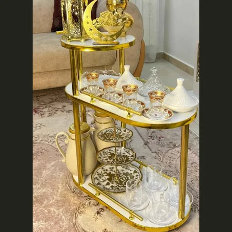 عربة تقديم فاخرة