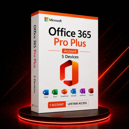 Account -Microsooft Offiice 365 Pro Plus 5 devices