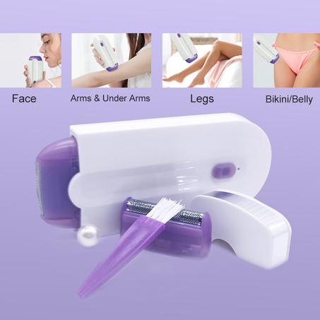 Épilateur Laser tactile professionnel indolore pour femmes, soins d'hygiène pour filles, Kit d'épilation sans douleur, Rechargeable par USB