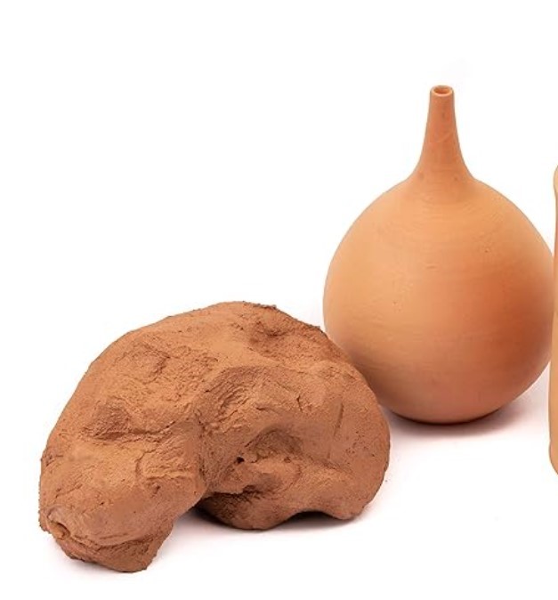 1KG طين البرتقالي – دفء الفن التقليدي