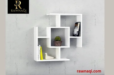 Etagère murale 60*60*20 cm - Blanc