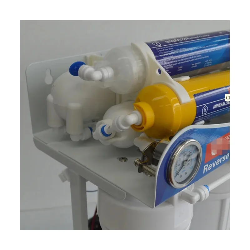 PureAman RO7 - Osmoseur à osmose inverse 7 étapes avec pompe, réservoir et robinet