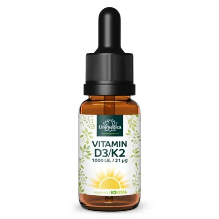 Vitamine D3 + K2 MK-7 Liquide Unimedica, 50 ml — فيتامين D3 + K2 MK-7 سائل Unimedica، 50 مل