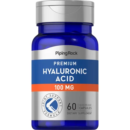 Acide Hyaluronique, 100 mg, 60 Gélules — حمض الهيالورونيك، 100 ملغ، 60 كبسولة