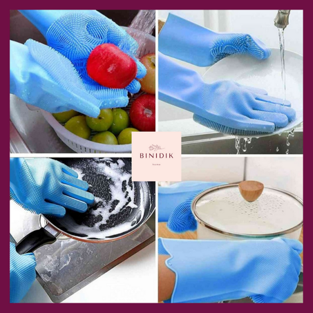gants pour  vaisselle
