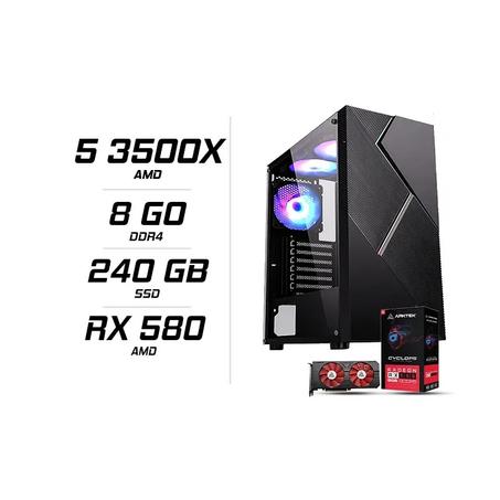 PC Gamer AMD Ryzen 5 3500X RX 580 8G