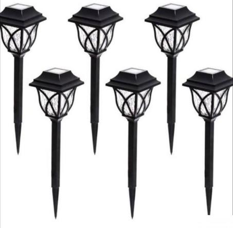 مصابيح الطاقة الشمسية (6 مصابيح)⭐⭐⭐⭐