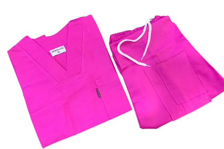 Tenue de bloc unisexe rose fushia