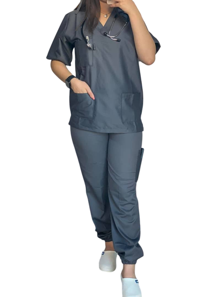 Tenue de bloc nouveaux modele gris souris