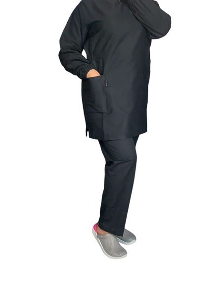 Tenue de bloc hidjab noir