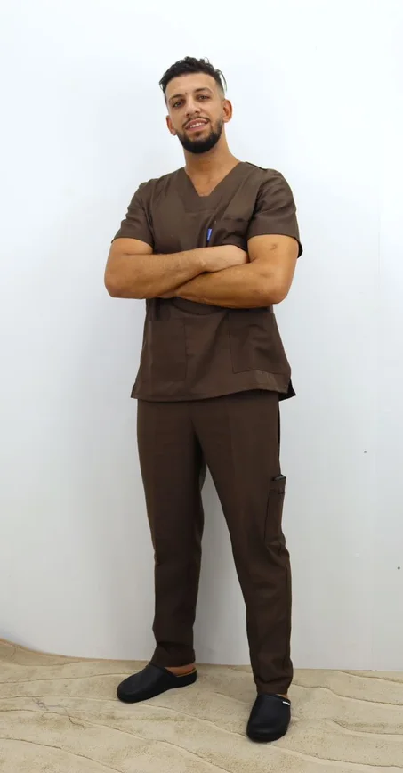 Tenue de bloc unisexe Marron