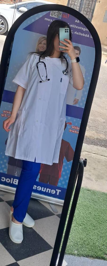 Blouse femme col croisé demi manche