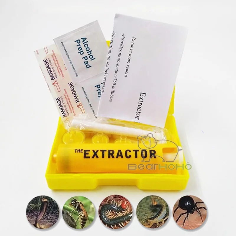 Kit d'Aspiration pour Extraction du Venin