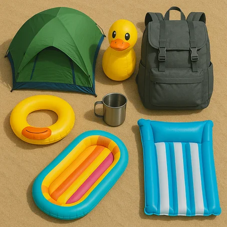 مستلزمات العطلة والترفيه