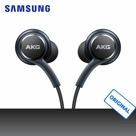 سماعات أذن مع كابل قماش مانع للتشابك  KITMAN AKG originale