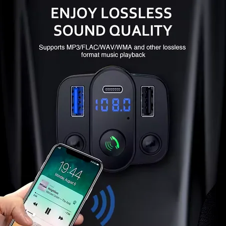 M45 MULTIFUNCTION Wireless car MP3 Player  with remote control Car MP3 Player