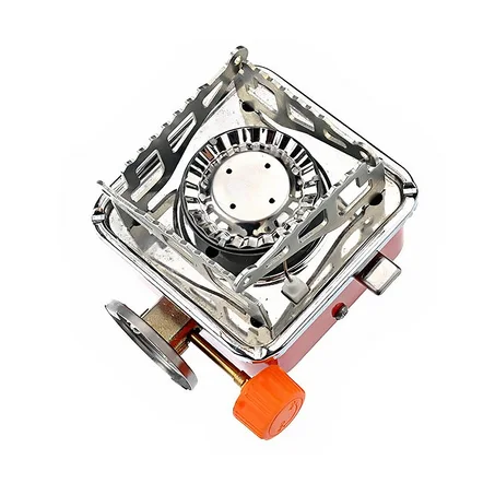 موقد محمول يعمل بالغاز صغير الحجم بأداء عالي مثالي للطهي أثناء رحلات التخييم Mini Réchaud à Gaz Portable Idéal Pour Voyage et Camping K-202