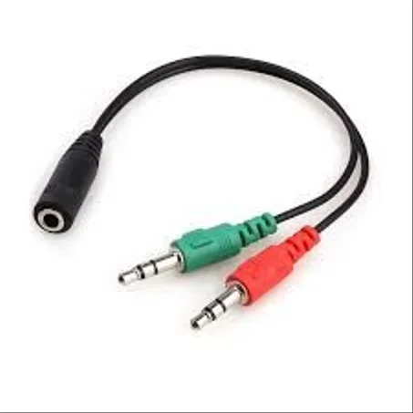 CABLE AUDIO 2 MALE .1 FEM
