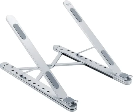 Support Pour Ordinateur Portable Et Tablet Pliable En Aluminium
