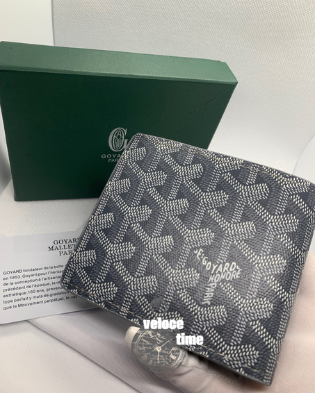 GOYARD PARIS // GREY  محفظة نقود وبطاقات