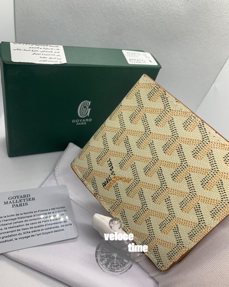 GOYARD PARIS // KAKI محفظة نقود وبطاقات
