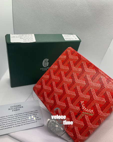 GOYARD PARIS // RED محفظة نقود وبطاقات