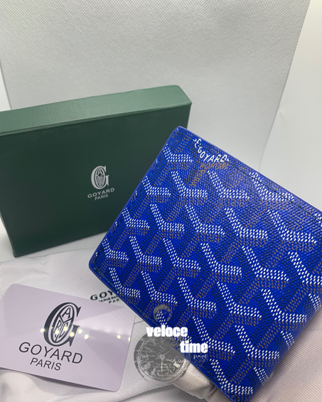 GOYARD PARIS // SKY BLUE  محفظة نقود وبطاقات