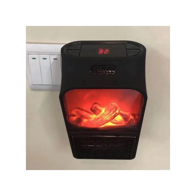 المدفأة المحمولة مع ريموت التحكم عن بعد (Flame Heater)