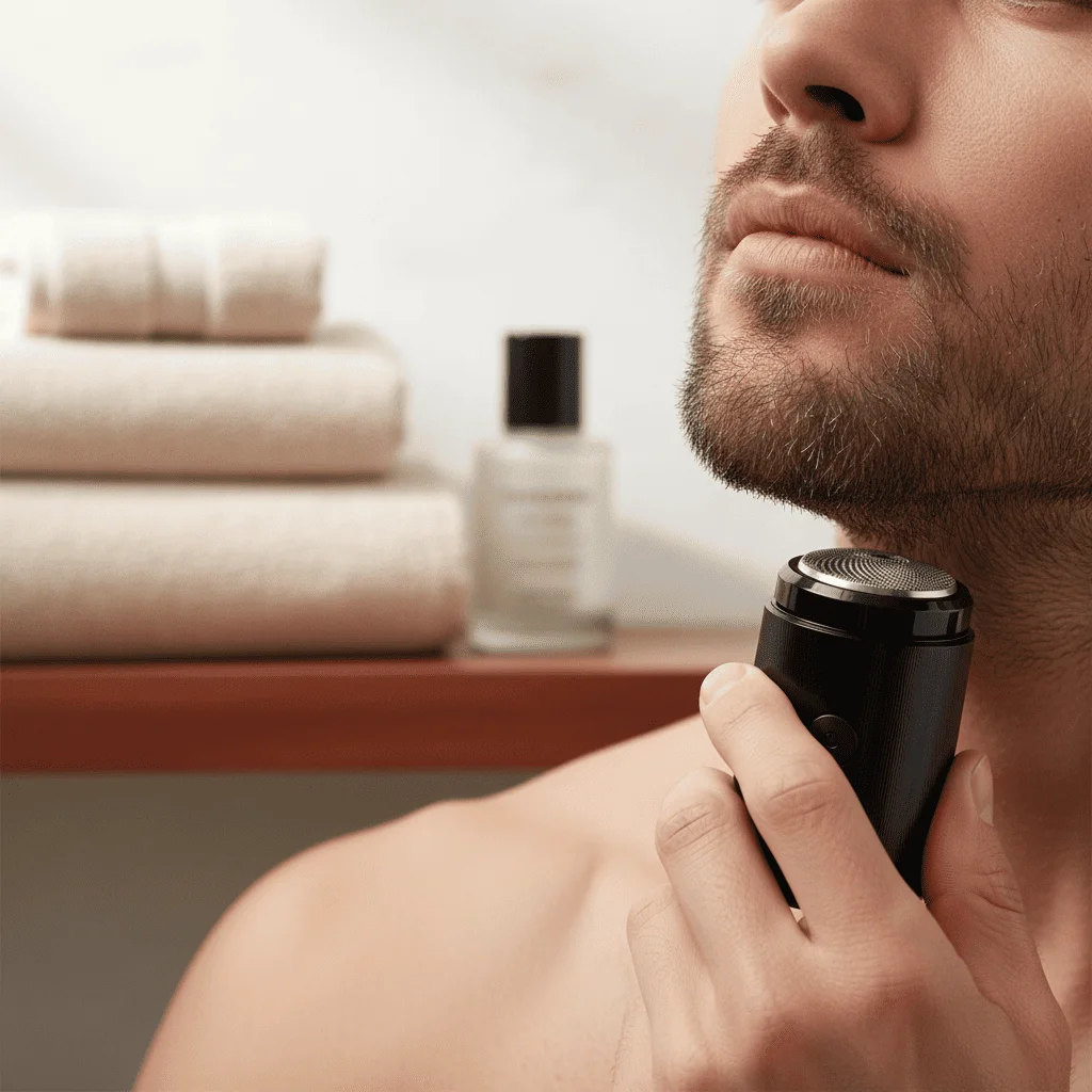 آلة حلاقة كهربائية صغيرة محمولة