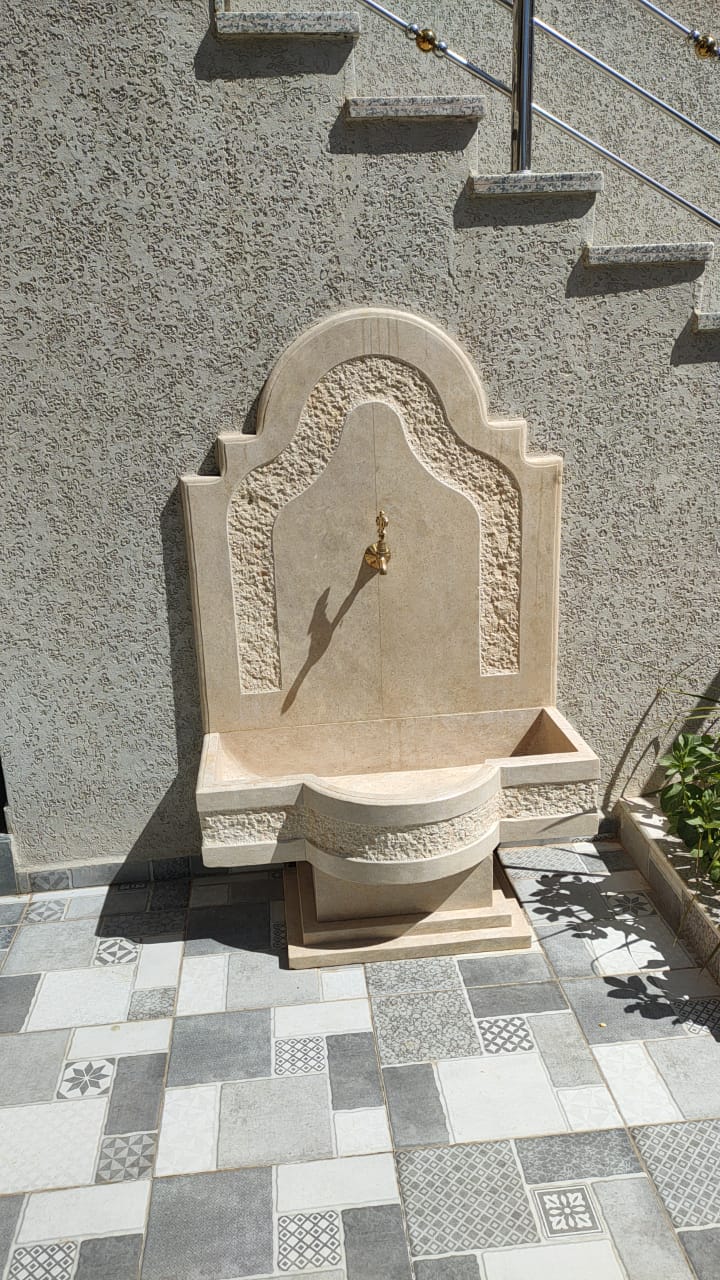 💧 Fontaine Publique en Marbre Naturel Haut de Gamme 170*100💧