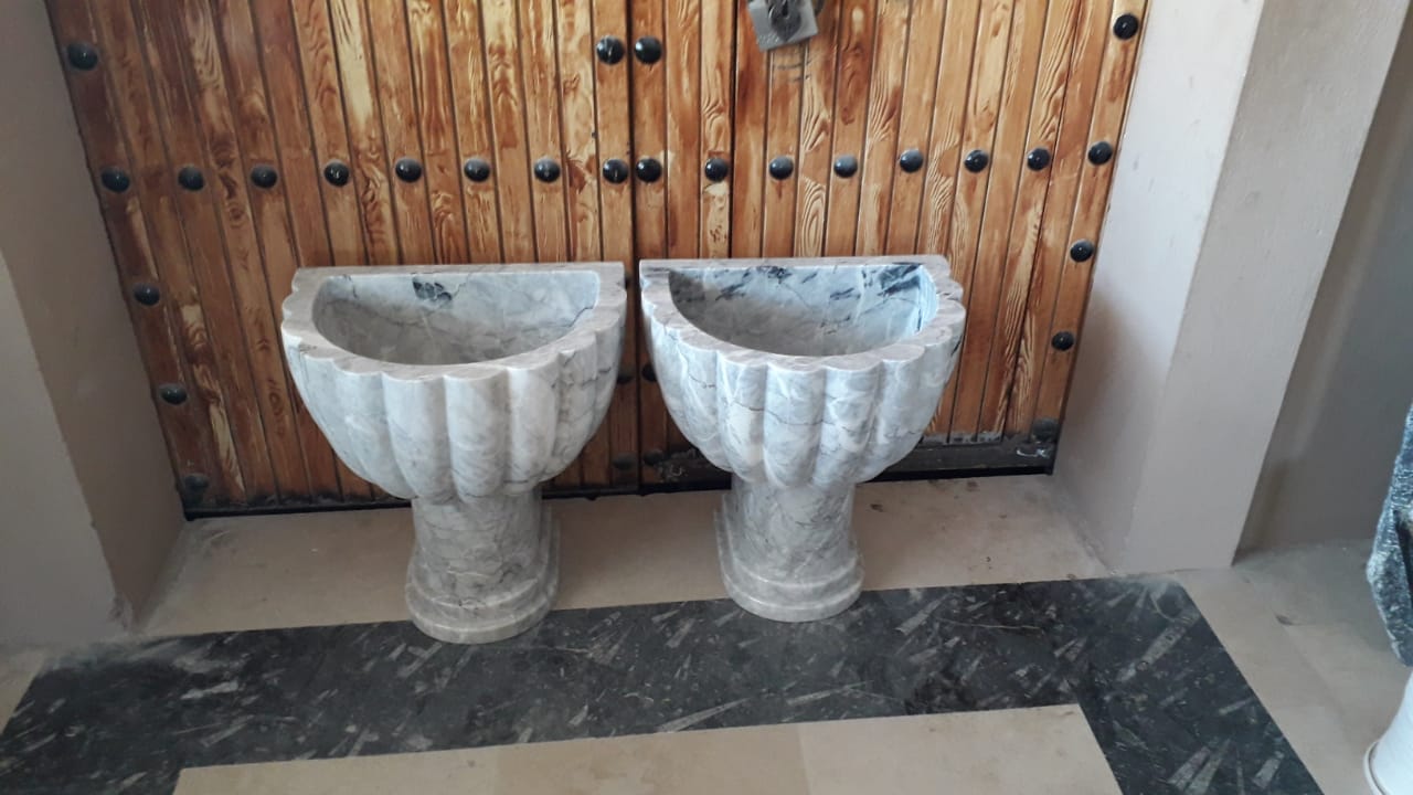 berma en marbre naturel – Une touche de luxe pour votre salle de bain