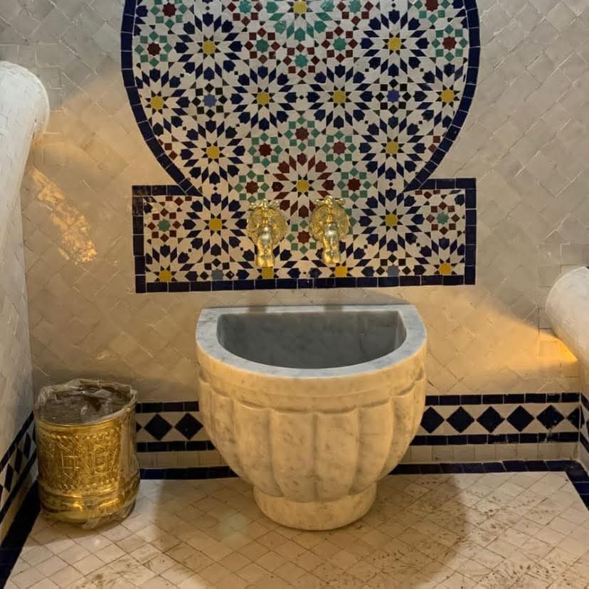 berma en marbre naturel – Une touche de luxe pour votre salle de bain