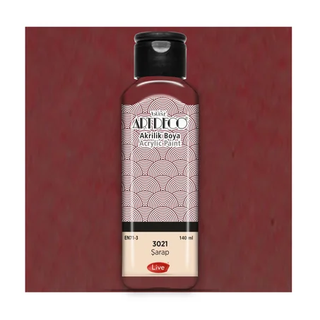 Peinture acrylique ARTDECO 140ml Vin 3021