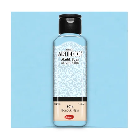 Peinture acrylique ARTDECO 140ml Bleu perle 3014