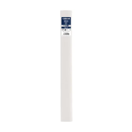 Papier crépon Canson 0.5x2.5m Blanc
