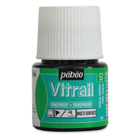 Peinture Vitrail Pebeo Vert aqua N°57 45ml