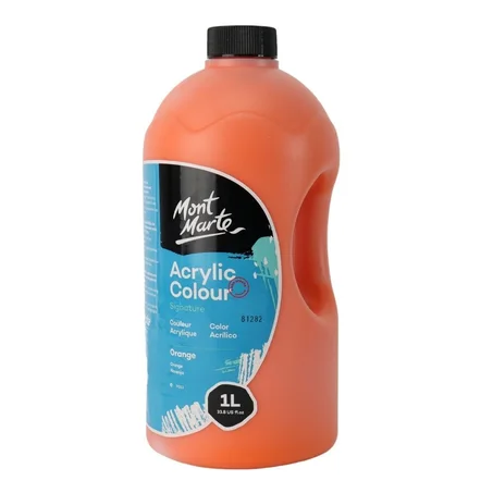 Peinture acrylique Mont Marte 1L Orange